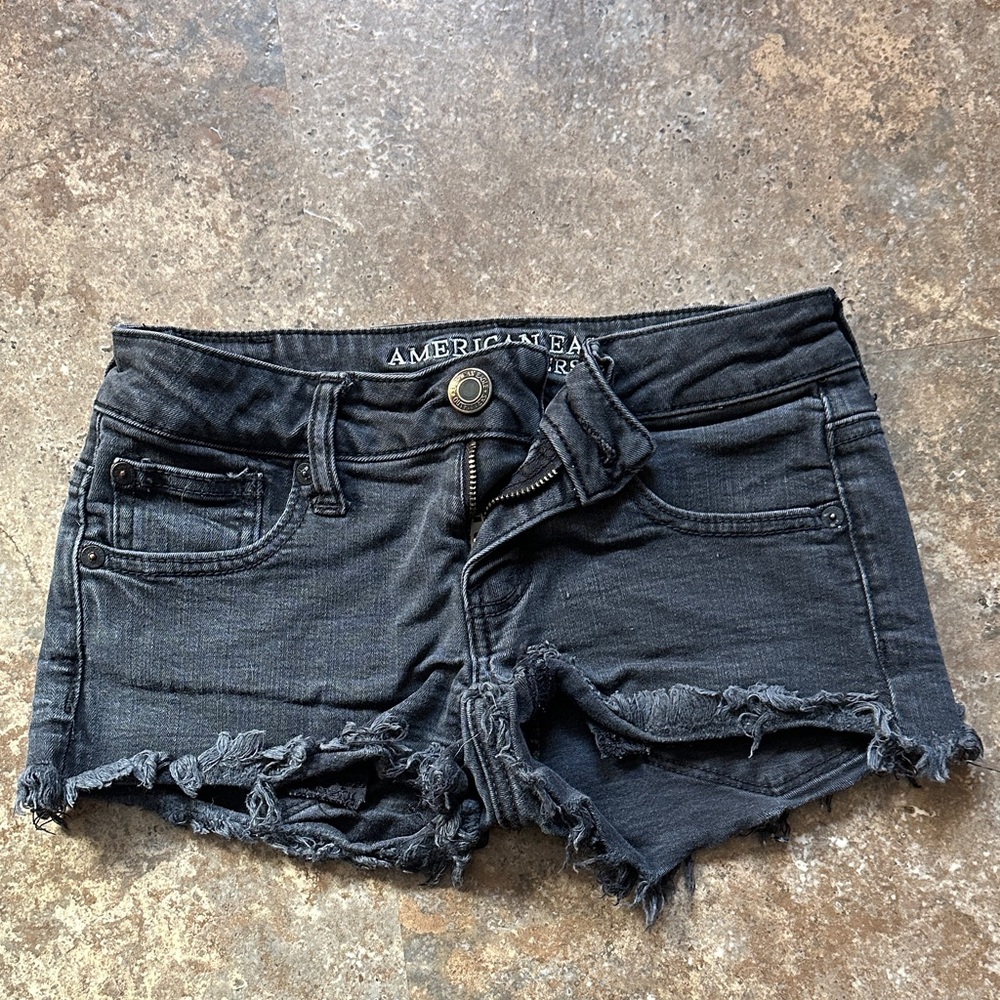 American Eagle Outfitters Super Low Shortie Shorts